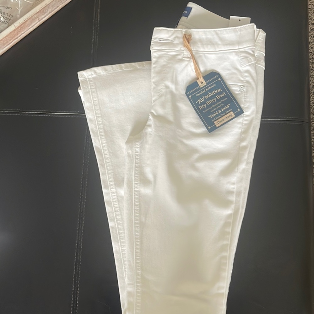 Democracy White Jeans